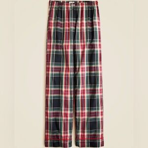 J. Crew Cotton poplin pajama pant in Stewart tartan Size XS